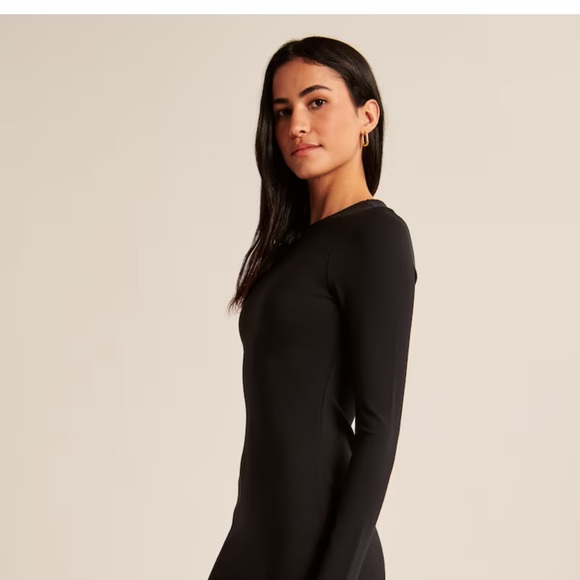 Abercrombie and Fitch asymmetrical one shoulder”Ponte dress” NWT 👗 - Picture 5 of 8